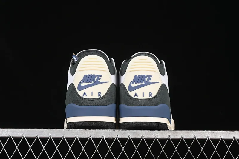 All categories Air Jordan Jordan series basketball shoes Air Jordan 3 OG version Air Jordan 3 Retro OG SP "Diffused Blue" AJ3 Joe 3 white and blue cement HV8571-100